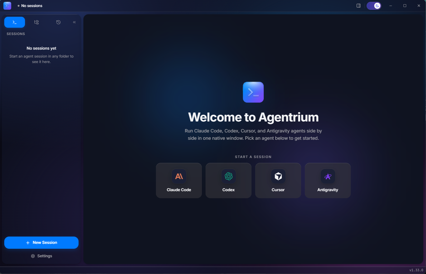 I built a desktop app to run Claude Code, Codex, Cursor and Antigravity side by side